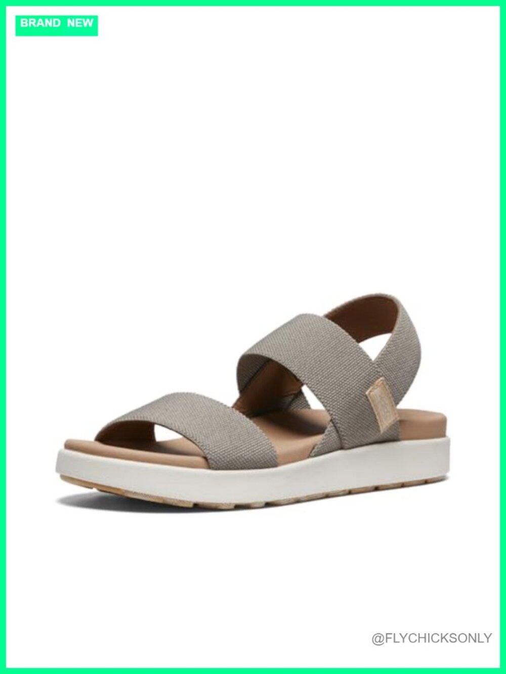 Women's Elle Backstrap Casual Platform Open Toe Wedge Sandals